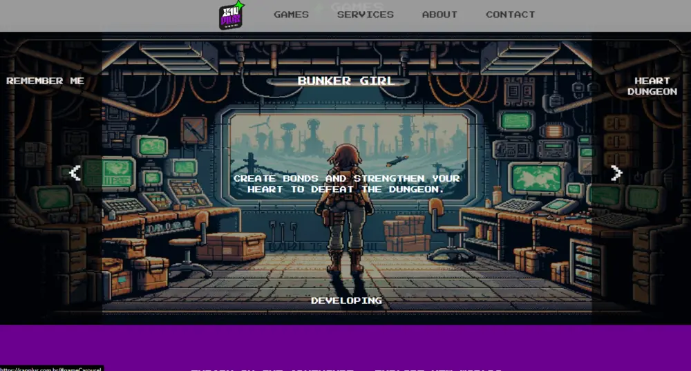 Landing Page para GameHouse