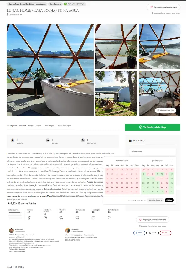 Sistema de Reservas + Checkout